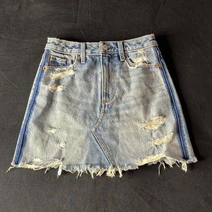 Abercrombie & Fitch Jean Mini Skirt